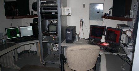 Control Center at the Etscorn Observatory.