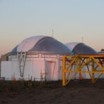 August 31, 2024 - Unit Telescope #2 installed on the array