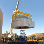 October 13, 2023 - Enclosure and telescope integrated for UT#2
