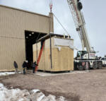 February 21, 2023 - Unpacking the second MRO Interferometer Telescope