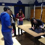 February 28, 2013 – MRO Staff Participate in Sarracino Middle School Math & Science Night