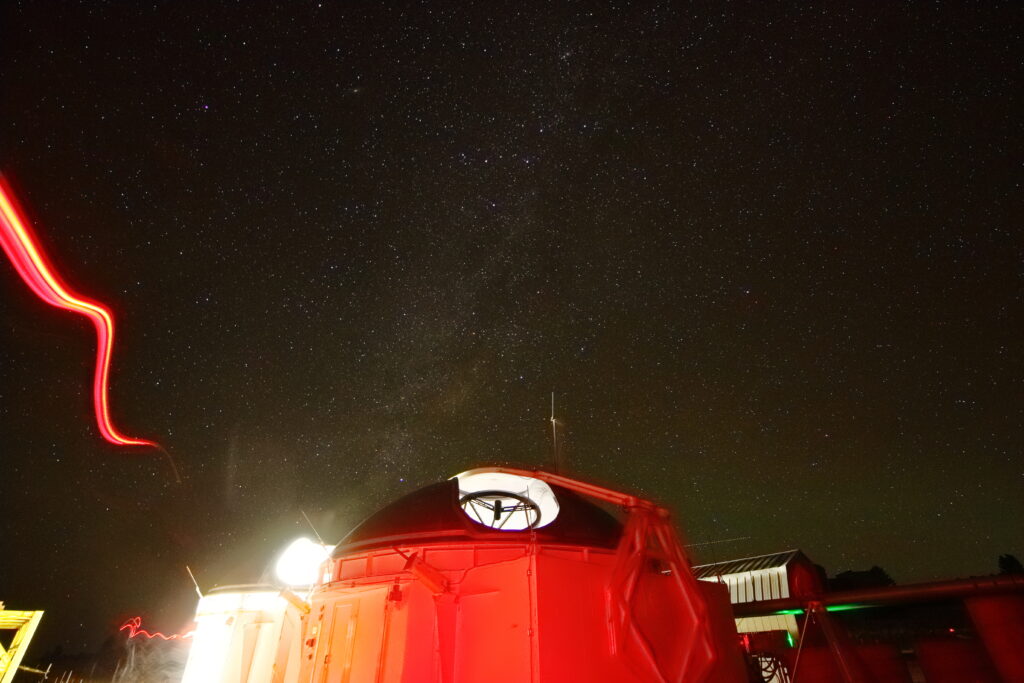 54230995171_d4fa83f253_o MROI unit telescope enclosure at night